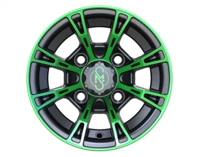 Mozzo ruota in lega di alluminio personalizzato di qualità superiore per golf cart Ruota con certificato CE