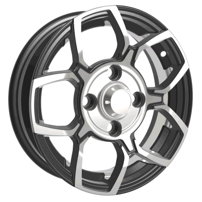 Ruota in alluminio personalizzata per golf cart, auto elettrica e tutti i veicoli con sedile