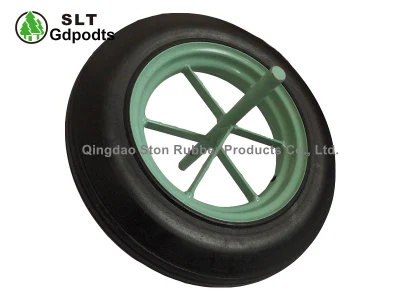 13X3 ruote in gomma piena per barra portagomma Wb6400