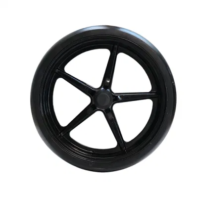 Ruota in gomma semipneumatica da 16&quot;X4,5&quot; per grandi pianure semi agricoli Trapano
