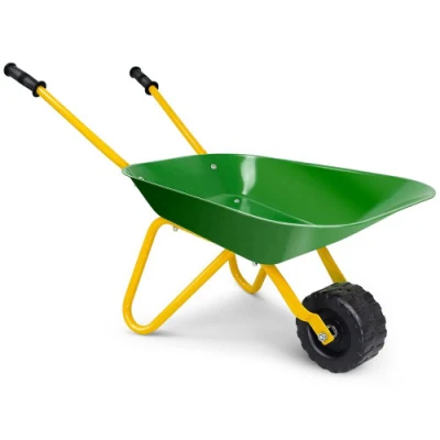 Wb0103 Mini acciaio piccolo leggero plastica metallo giardino Yard Carriola per bambini