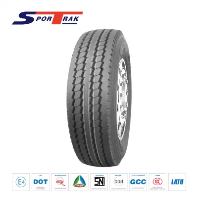 Pneumatico TBR Tubeless del rimorchio per autocarri con scarico radiale Con certificati ISO ECE GSO GCC Saso Latu SNI 315/70r22.5 215/75r17.5 8.25r20