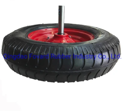3.50-8 Beach Wheelbarrow Skateboard bicicletta ruota pneumatica gommata in gomma gonfiabile