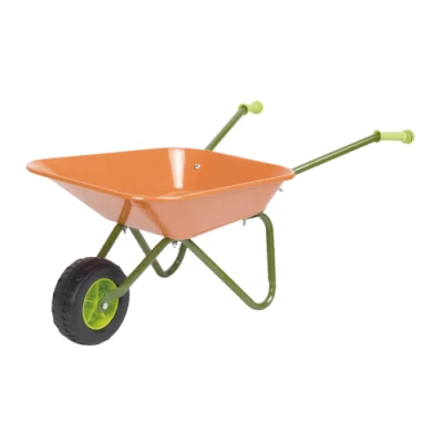 Wb0103 Mini acciaio piccolo leggero plastica metallo giardino Yard Carriola per bambini
