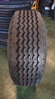 Importazione all&prime;ingrosso di pneumatici cinesi Dh206 con certificazione GCC DOT ECE 385/65r22,5 pneumatici per camion Durun di tutte le misure gomma senza tubo per impieghi pesanti Pneumatici per rimorchi TBR