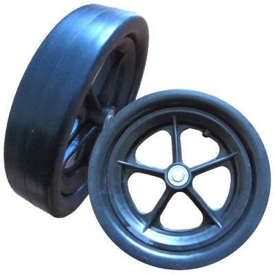 10X3 ruota larga in PU camion manuale tosaerba a ruota Ruota