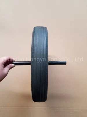 Ruota in gomma piccola per Barrow piena da 13&quot;*3