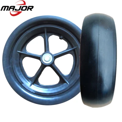 10X3 ruota larga in PU camion manuale tosaerba a ruota Ruota