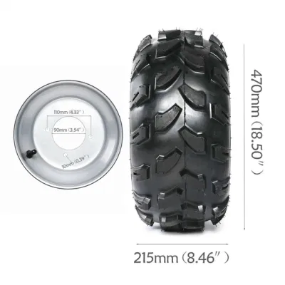  Tosaerba in nylon con ruota in gomma da golf 18X9.50-8 gomma da Beach Cart Ruota
