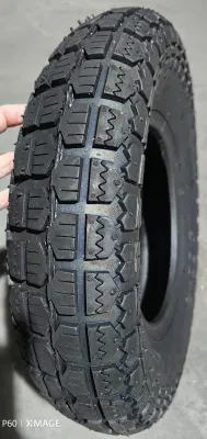 4.00-8 pneumatico in gomma per camion manuale in vendita