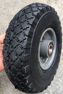  Ruota per carrello 3.00-4 con bordo in acciaio