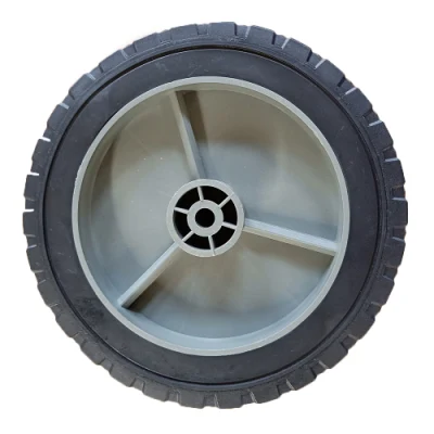 Ruote in plastica PVC da 7X1,5 pollici per carrello porta attrezzi da giardino Falciatrice da spiaggia Pull Golf Utility Carrello pieghevole spandiconcime