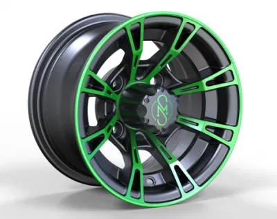 Mozzo ruota in lega di alluminio personalizzato di qualità superiore per golf cart Ruota con certificato CE