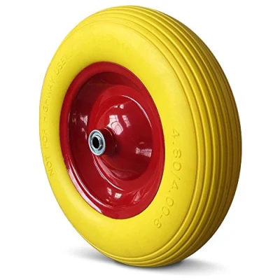  Ruota in PU espanso per carrello a carrana