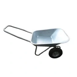 Vendita a caldo ruote doppie 65L in metallo Wb6211 uso giardino