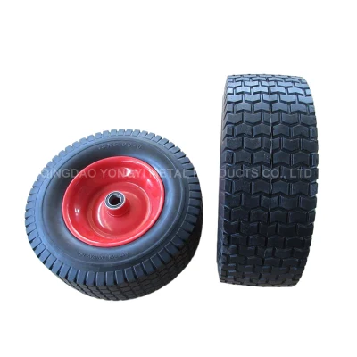 Pneumatici in gommapiuma senza schiuma poliuretanica in PU a colori pieni 13X500-6 Ruota carriola
