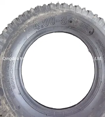 Ruota di scorta per carropello da 16 pollici 4.00-8, ruota motrice pneumatica