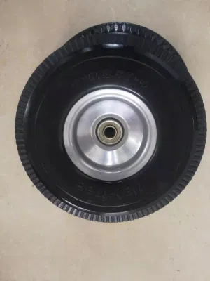 Ruota per carrello a rotelle in schiuma PU piatta Maxtop 4.10/3.50-4