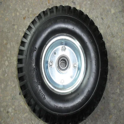 Ruote gommanti gommabili a carriola pneumatico per carrello manuale 3.50-4