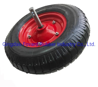 3.50-8 Beach Wheelbarrow Skateboard bicicletta ruota pneumatica gommata in gomma gonfiabile