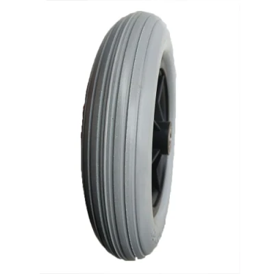 Ruota in gomma pneumatica piccola 200X50 con cerchione e cuscinetto