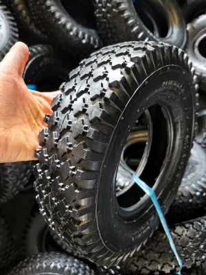 Ruote in gomma pneumatici per carrozzina/carro da giardino/Carrello manuale/Carrello/spazzaneve/spazzaneve/tosaerba/generatore