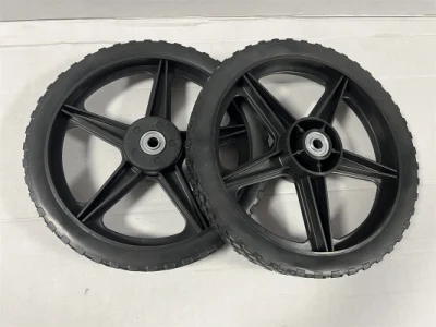 Garden Farm High Quality Wheel Lawn Tosaerba carrelli Trolley 12 Ruote in PVC di plastica da pollici