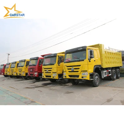  Cina Factory HOWO camion a vuoto 6X4 in vendita pneumatici per Dumper