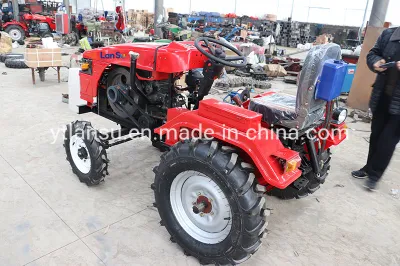 Prodotti agricoli Mini trattore agricolo Giardino 4 ruote motrici 4WD Trattore agricolo in vendita