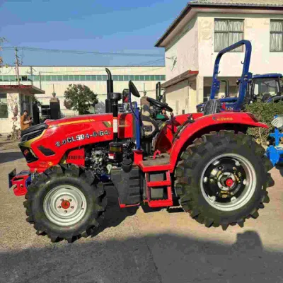 Cina fornitura fabbrica 50HP 4RM agricoltura media, fattoria, mini trattore per rimorchio, timone