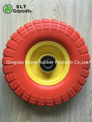  Ruote carriola ruote piatte ruote libere da 10 pollici 3.50-4 ruote