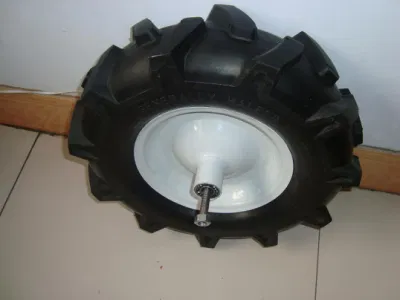 Ruota in gomma per trattore carriola con schema R1