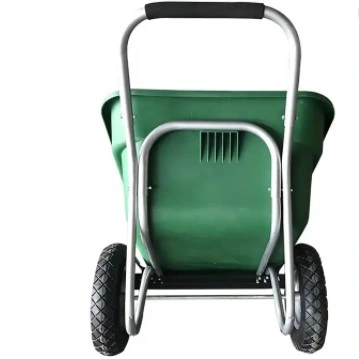 Carrata/carriola con ruote da giardino grande 180L e vassoio in plastica Wb3087 (wb3600)