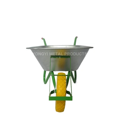 Attrezzi agricoli e Heavy Construction Garden ruota piena 1 Carriola non pieghevole con certificazione ISO