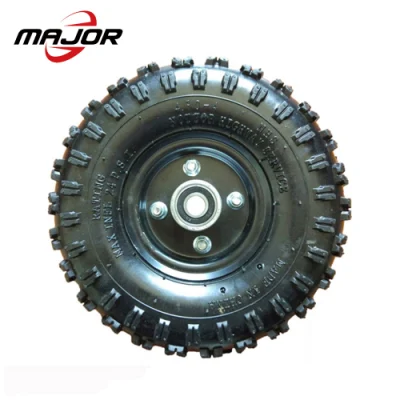 Ruota anteriore con sedia a rotelle in gomma pneumatica 260X85 con cuscinetto sede chiavetta per Skateboard