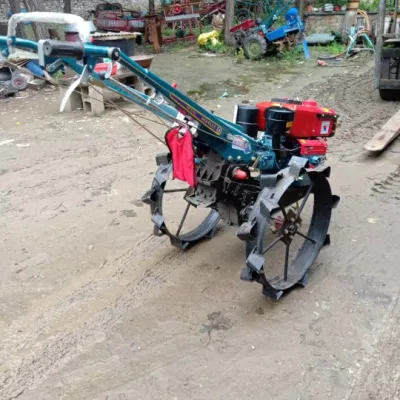 Timone elettrico di buona qualità Paddy Field Wheels per trattori a piedi