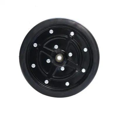 Ruota in gomma semipneumatica da 16&quot;X4,5&quot; per grandi pianure semi agricoli Trapano