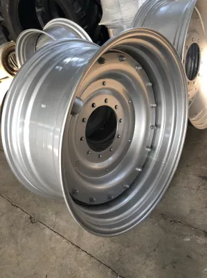  Ruote agricole cerchione 12/14/15 pollici 1 pezzo ruota in acciaio tubeless per Veicolo per applicazioni trattore
