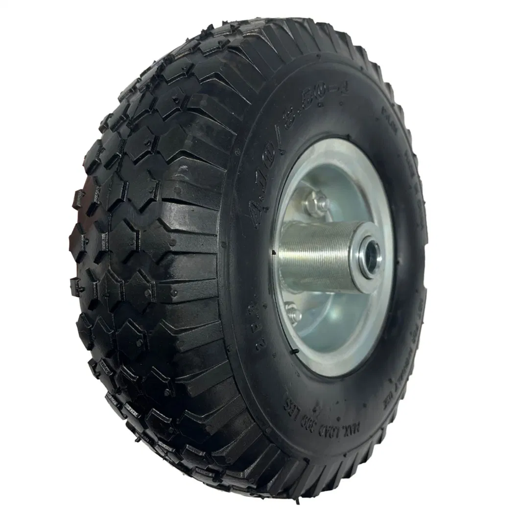 4.10/3.50-4 Solid Rubber Filled PU Foam Wheel and Tires