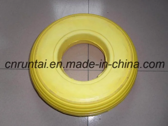 High Quality Durable Beauty PU Rubber Wheel (480/400-8)