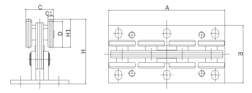 Cantilever Sliding Gate Carriage Wheel