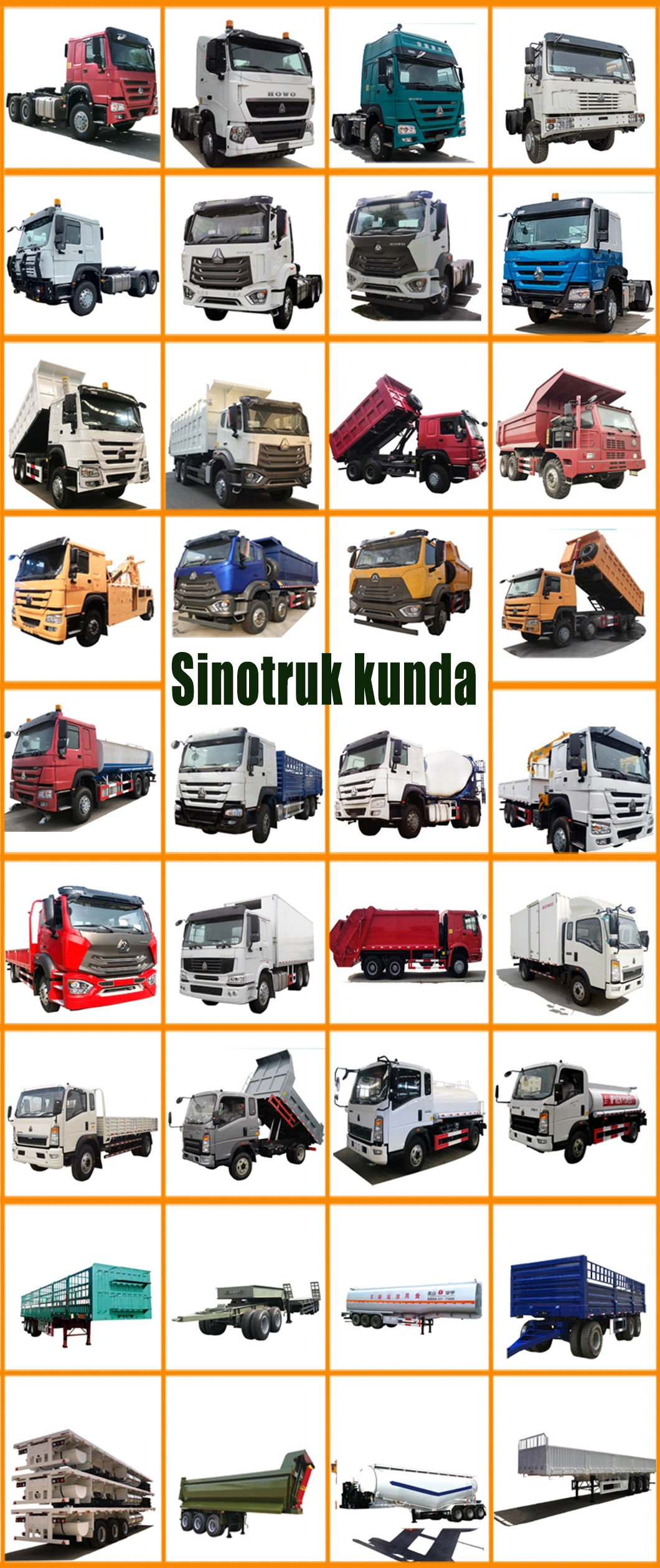 Sinotruk Brand New Sino Truck HOWO 6X4 10 Tires Wheeler Ghana