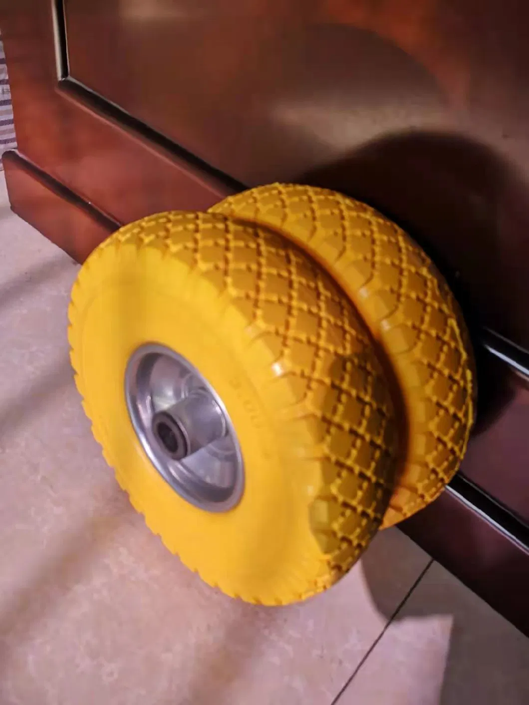 16inch Wheelbarrow PU Foam Wheel 4.00-8 with Steel Rim