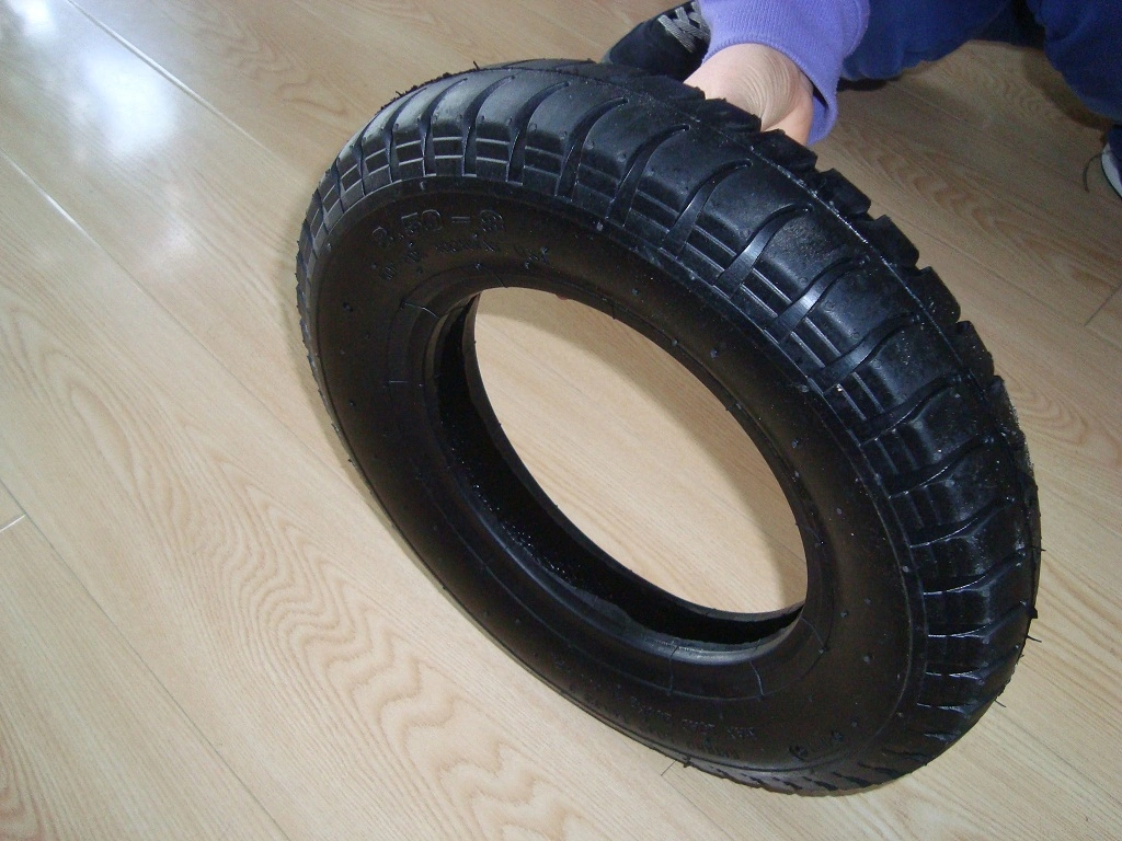 Rubber Tire, Wheel Barrow Tyre 4.00-8 Wheel Barrow Tire and Tube