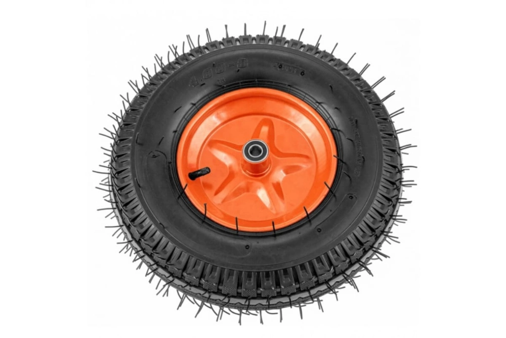 16 Inch 4.00-8 Wheelbarrow Tyre Pneumatic Wheel Rubber Wheel