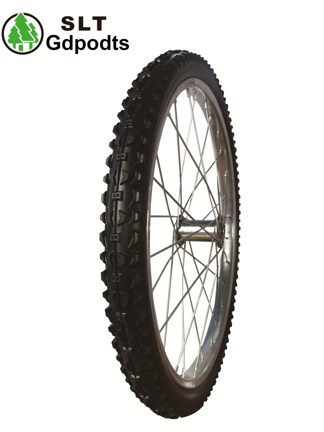 24X2.125 Aluminum Alloy Wheel Hub Wheelbarrows Wheels PU Foam Wheels Tool Cart Wheels Spoke Rim