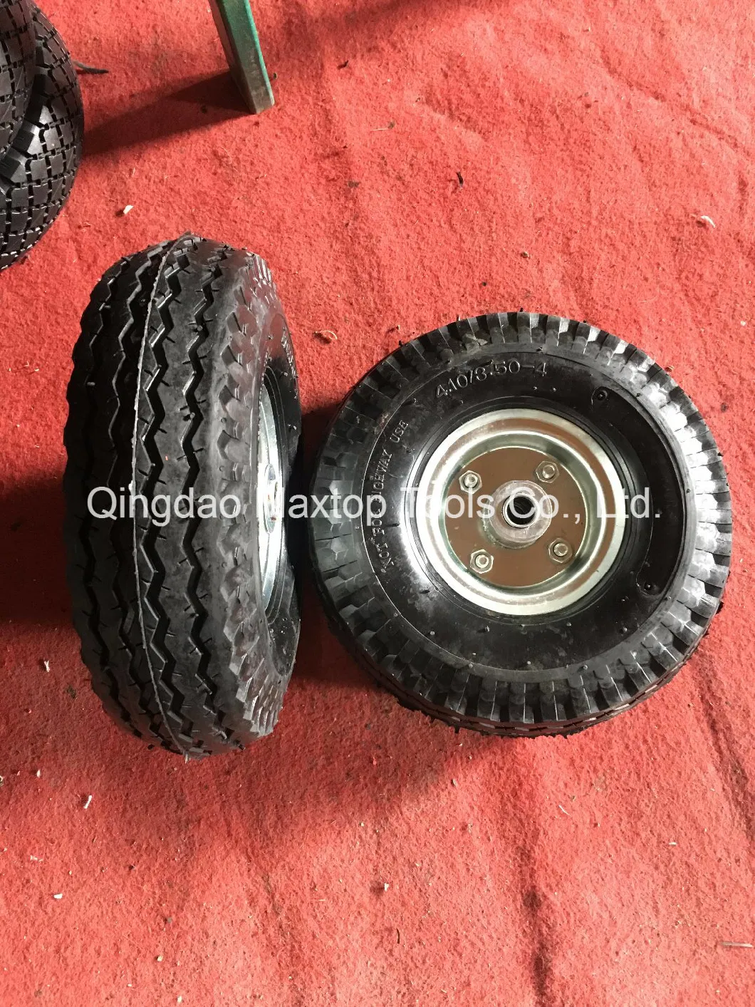4.00-8 Maxtop Inflatable Rubber Wheel / Wheelbarrow Wheel