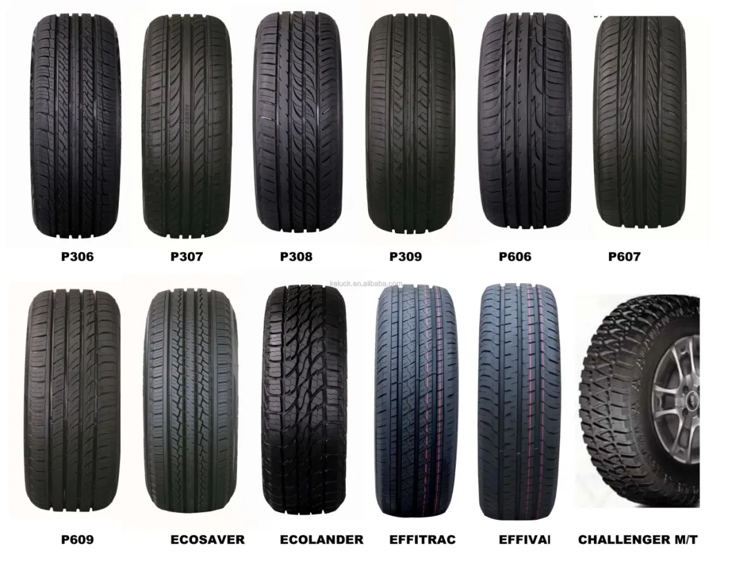 Wholesale Import Chinese New Passenger Car Tires China Price 205/65r15 225/45r17 Tires Cars All Sizes