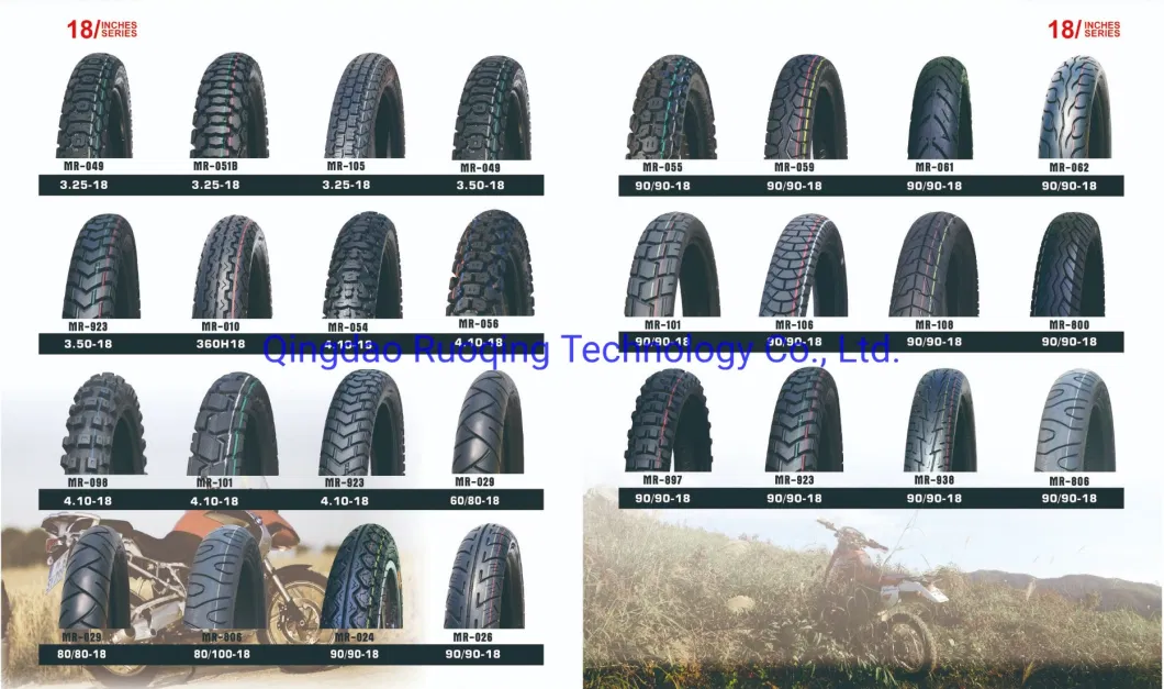 4.10-18 Factory Tt Tubetype 45%-55% Rubber Color Black Motorcycle Customizable Tyre/Tire