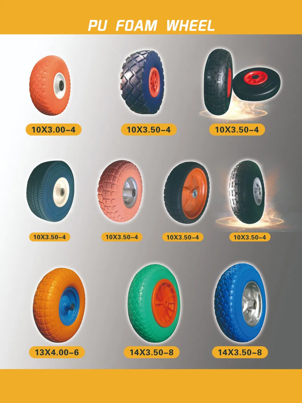 Pneumatic Rubber Wheel Air Tyre for Wheelbarrow Tire Trolley Wheel (4.00-8)